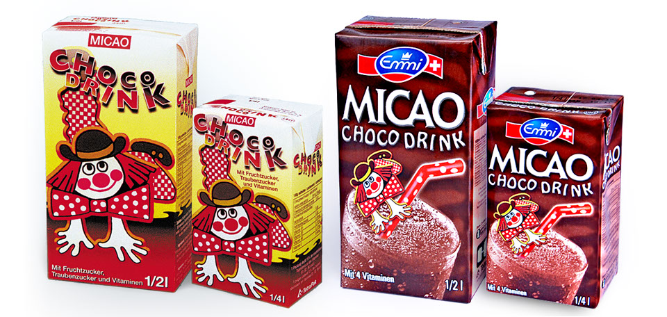Verpackung Emmi Choco Drink